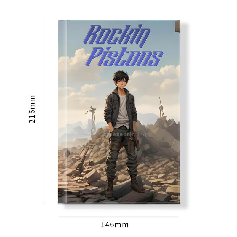 Hardback Binding Special Edition Book with Foil on Cover and Sprayed Edges 6