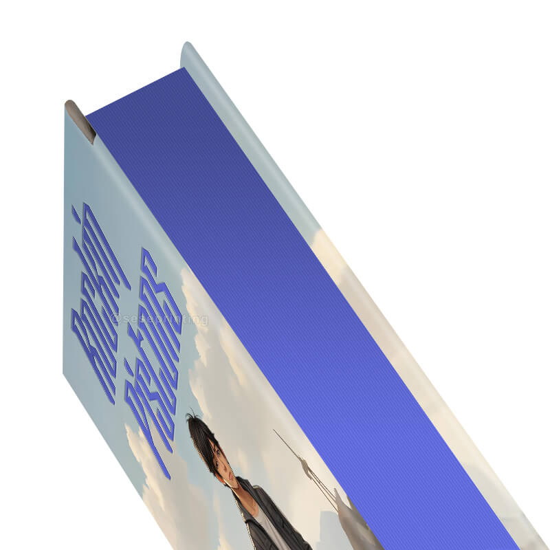 Hardback Binding Special Edition Book with Foil on Cover and Sprayed Edges 9