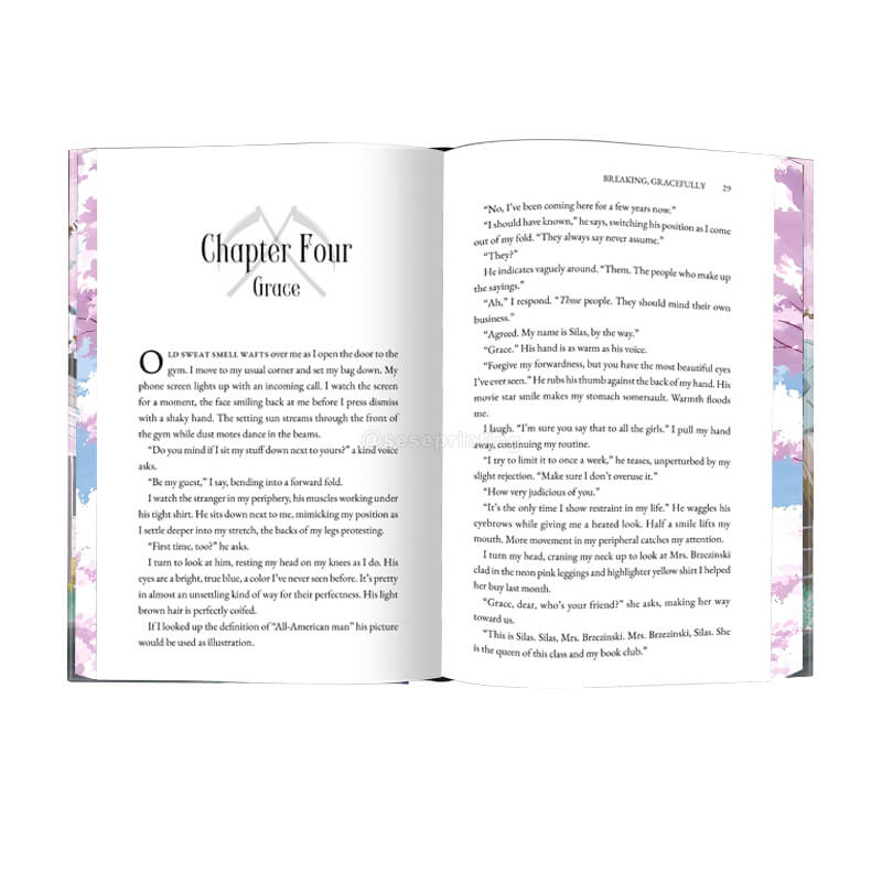 Hardcover Special Edition Book with Gold Foil Cover and Sprayed Edges 7