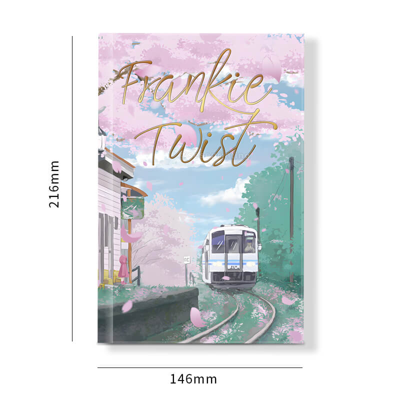 Hardcover Special Edition Book with Gold Foil Cover and Sprayed Edges 6