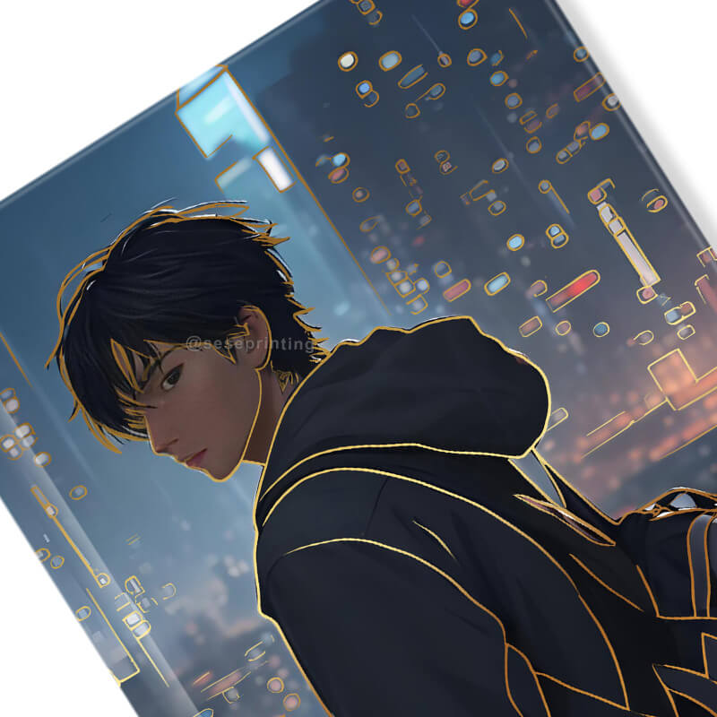 Design Your Hardcover Book with Gold Foil Stamping and Sprayed Edges 8