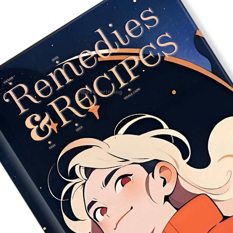 Premium Custom Book Printing Hardcovers & Sprayed Edge Options 8