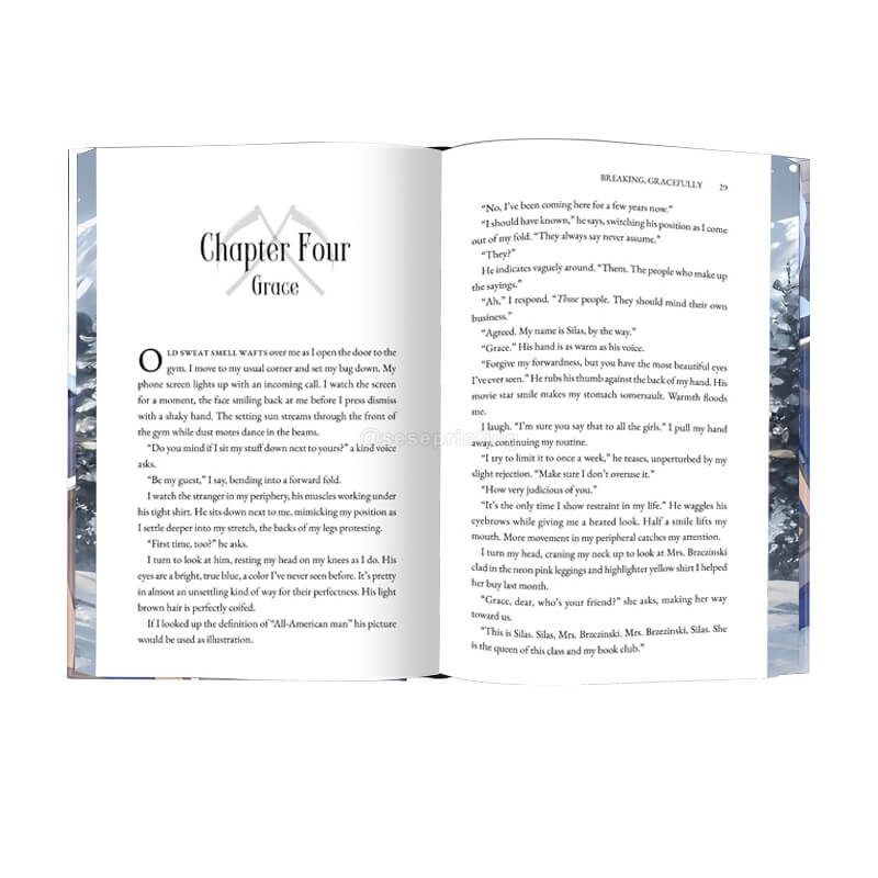 Printed Premium Editions Hardcover Fantasy Book with Sprayed Edges 7