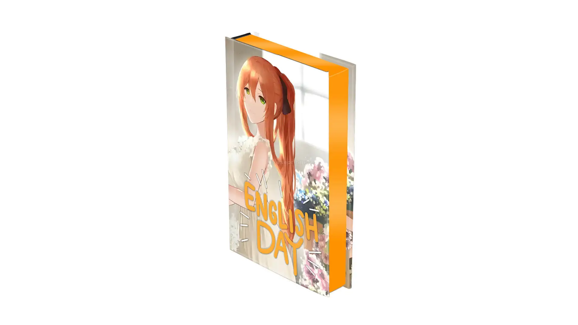 Black and White Interior Special Hardcover Book with Sprayed Edges 1