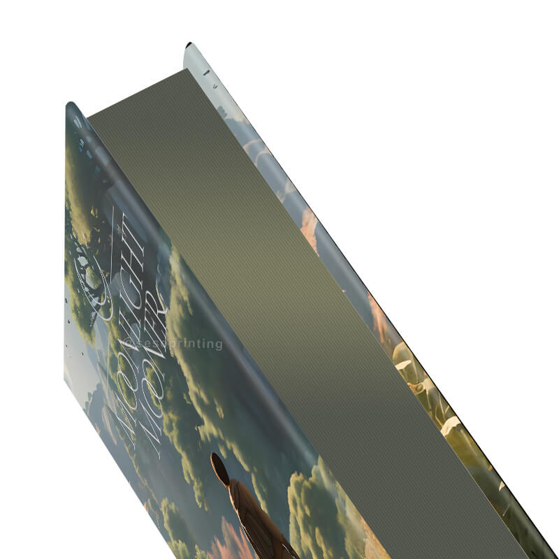 Custom Special Illustrated Edition Hardback Books with Sprayed Edges 9