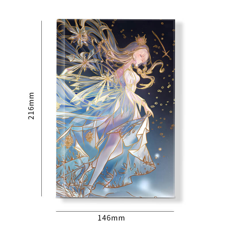 Print Hardcover Book with Gold Foiling Cover and Gold Sprayed Edges 6