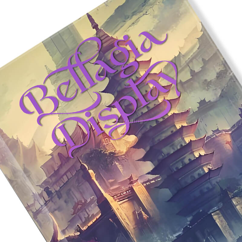 Created Hardcover Book Printed with Foil on Cover and Foiled Edges 8