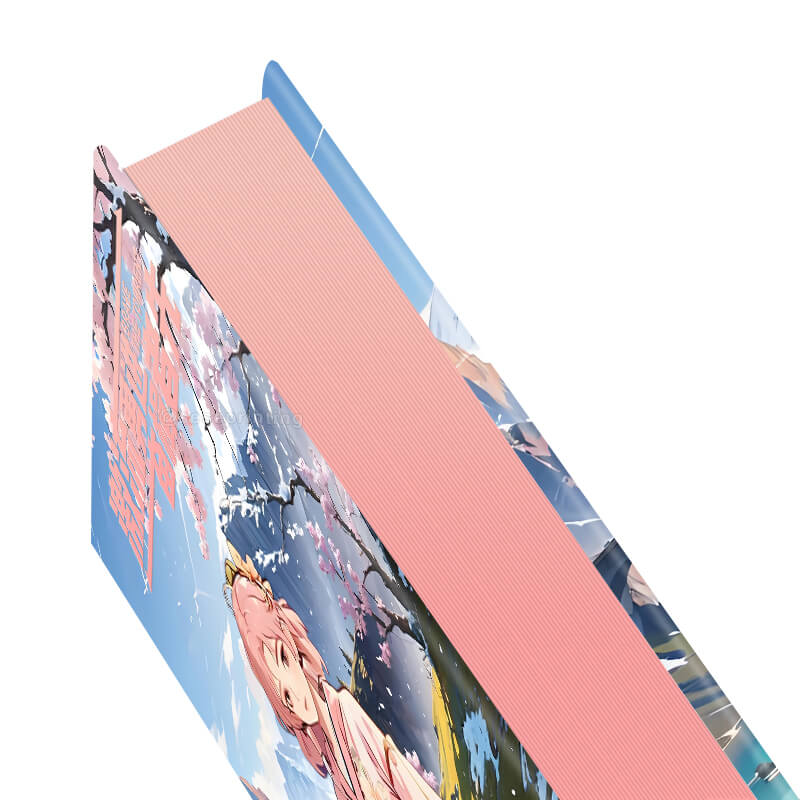 Professional Printed Custom Hardcover Novel Book with Sprayed Edges 9