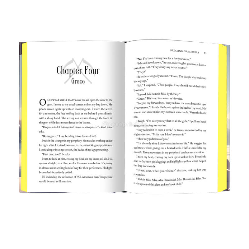 Self Publish Your Own Book with Foiling Cover and Sprayed Edges 7