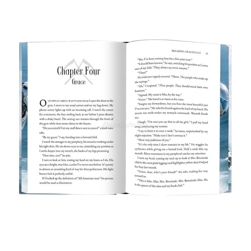 Special Edition Books with Digital Sprayed Edges and Foil on Cover 7