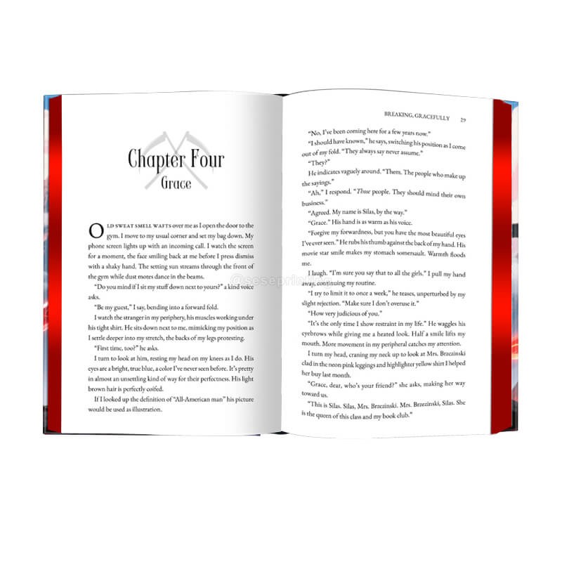 Special Edition Hardback Book with Foil Cover and Sprayed Edges 7