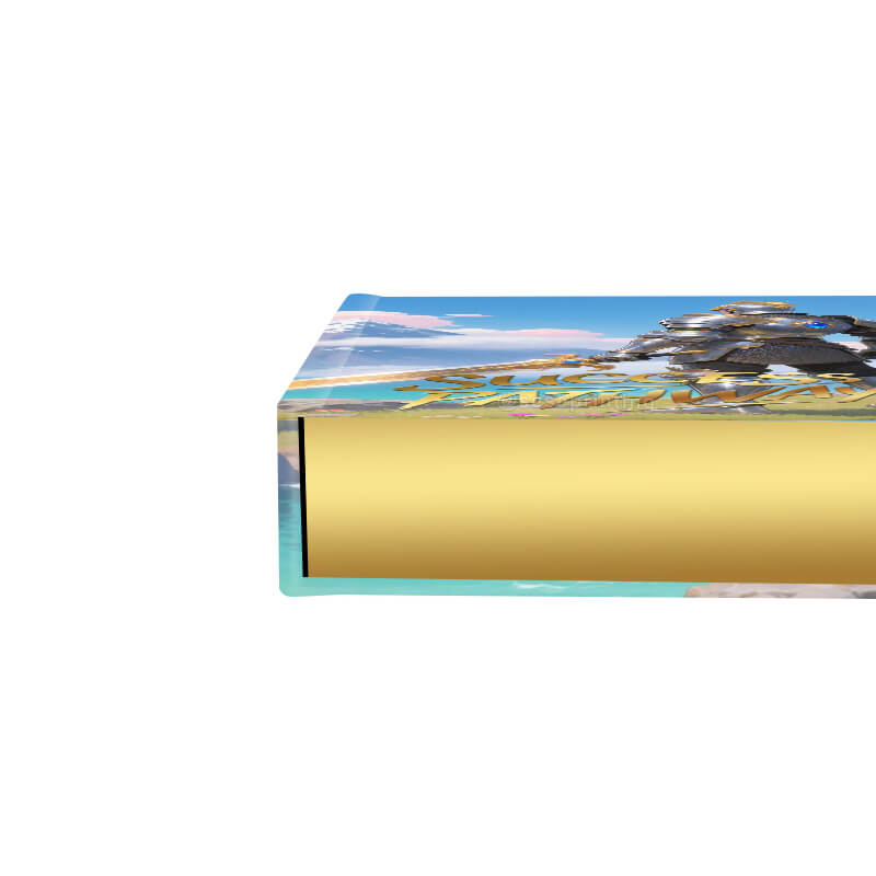 Premium Hardcover Book with Sprayed Edges and Golden Foil Stamping 10