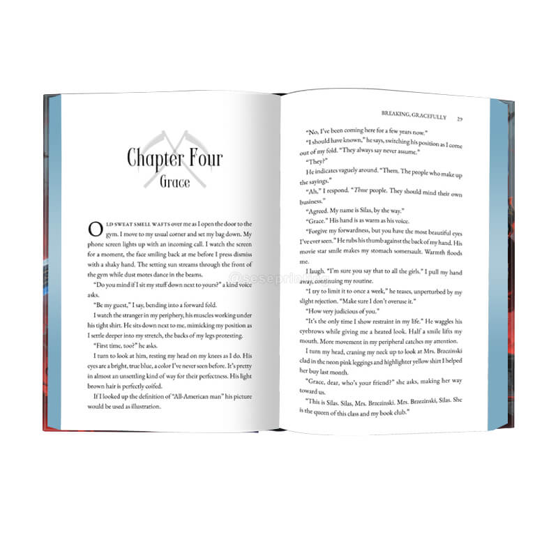 Special Edition Hardcover Book with Foiling Cover and Metallic Sprayed Edges 7