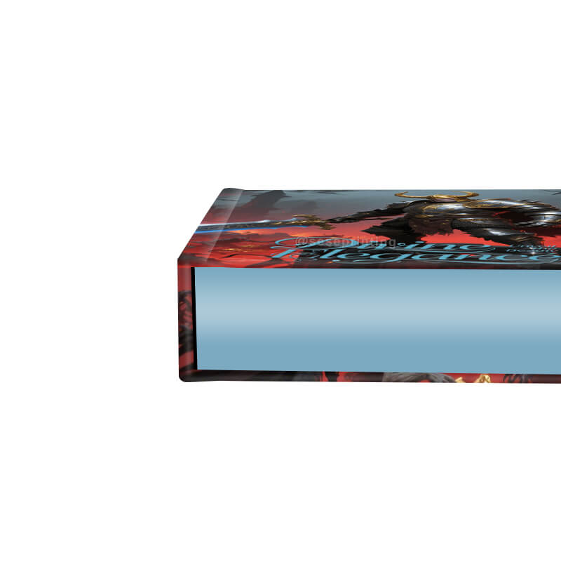 Special Edition Hardcover Book with Foiling Cover and Metallic Sprayed Edges 10