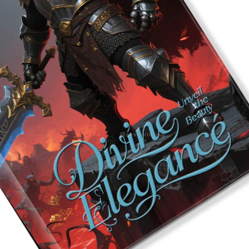 Special Edition Hardcover Book with Foiling Cover and Metallic Sprayed Edges 8