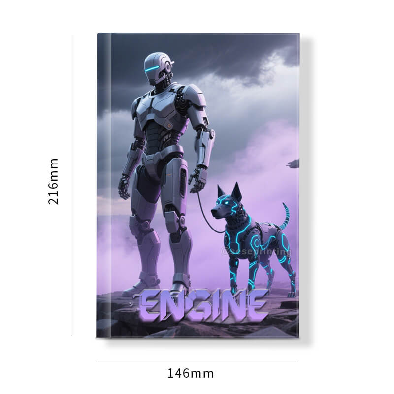 Custom Size Hardcover Fiction Books Printed with Sprayed Edges 6