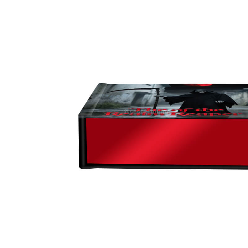 Special Hardcover Fiction Novel with Sprayed Edges and Foiling Cover 10