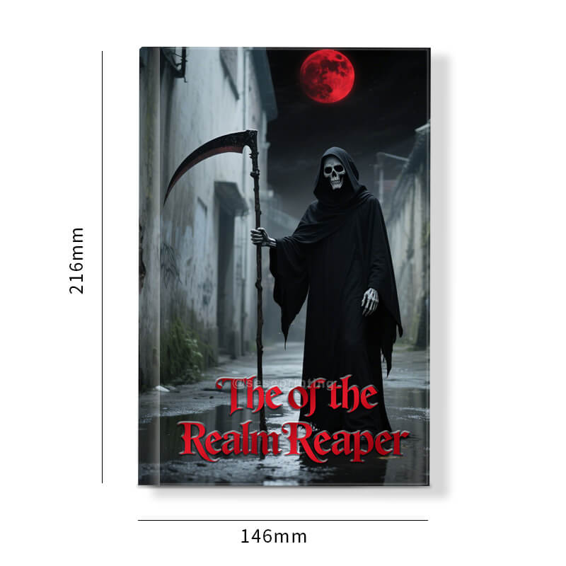 Special Hardcover Fiction Novel with Sprayed Edges and Foiling Cover 6