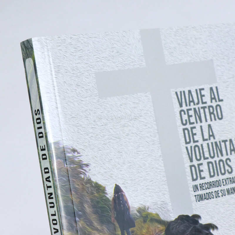 Perfect Bound Fiction Novel Black and White Printing Paperback Book 8