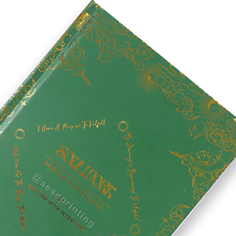 Foil Hardcover Daily Self Love Journal with Ribbon Bookmark 8