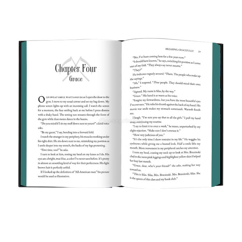 Special Edition Hardcovers Novels with Printed Edges on the Books 7