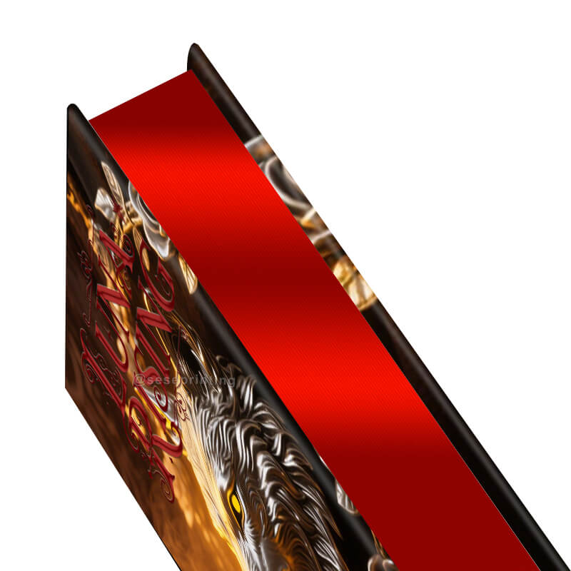 Black and White Printing Hardback Romance Books with Sprayed Edges 9