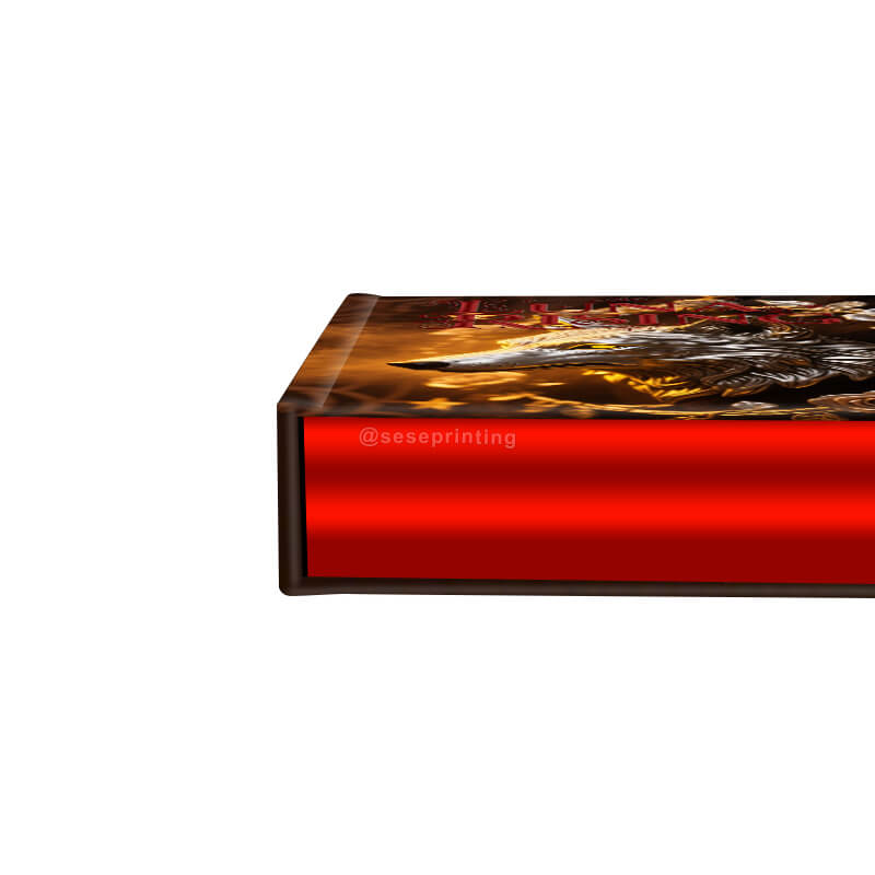 Black and White Printing Hardback Romance Books with Sprayed Edges 10