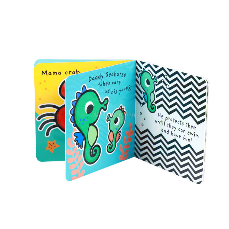 Full Color Printing Customisable Children Storybook Create a Board Book 7