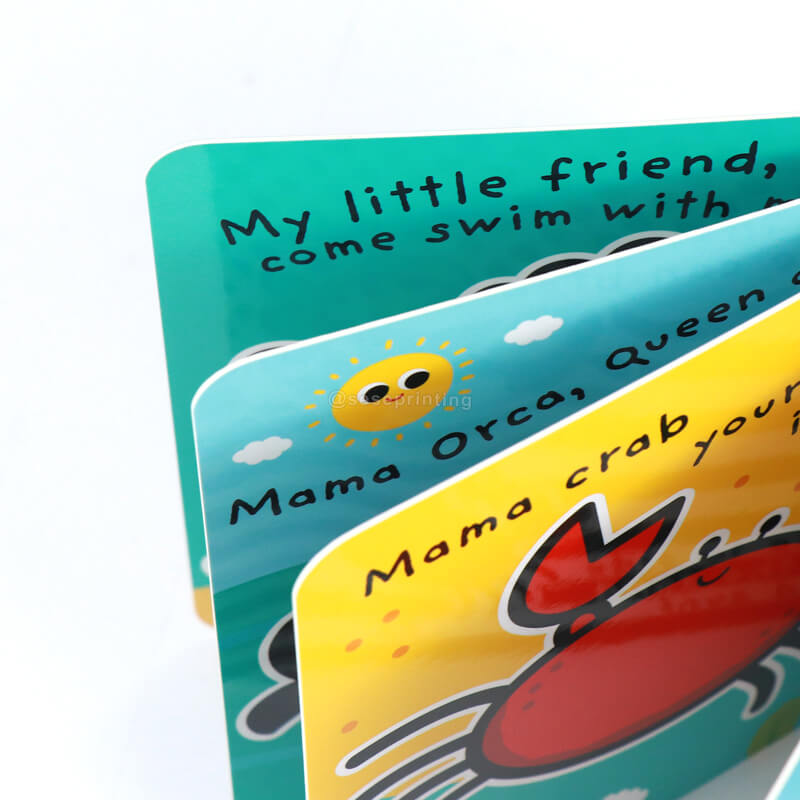 Full Color Printing Customisable Children Storybook Create a Board Book 8