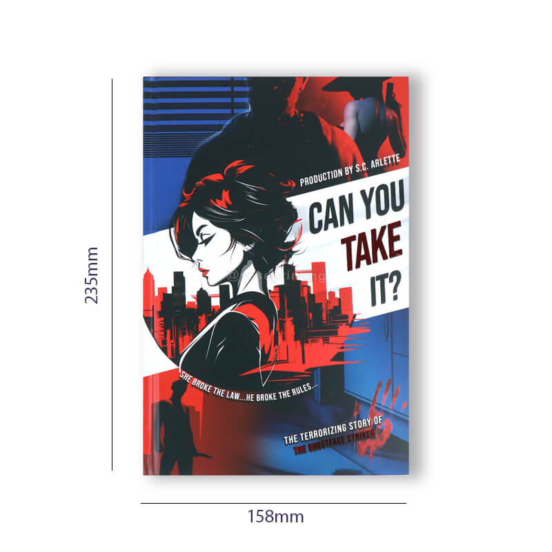 Print Hardback Book with Sprayed Edges, Foiling Cover and End Pages 6