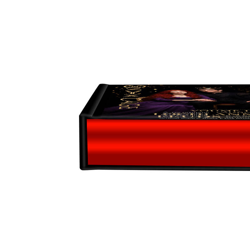 Contemporary Romance Book with Sprayed Edges and Foil on the Covers1 10