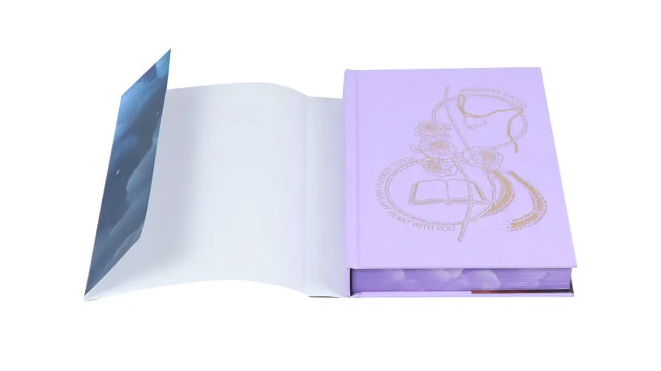 Fantasy Book with Stenciled Edges, Foil Dust Jackets and Foil End Pages 1