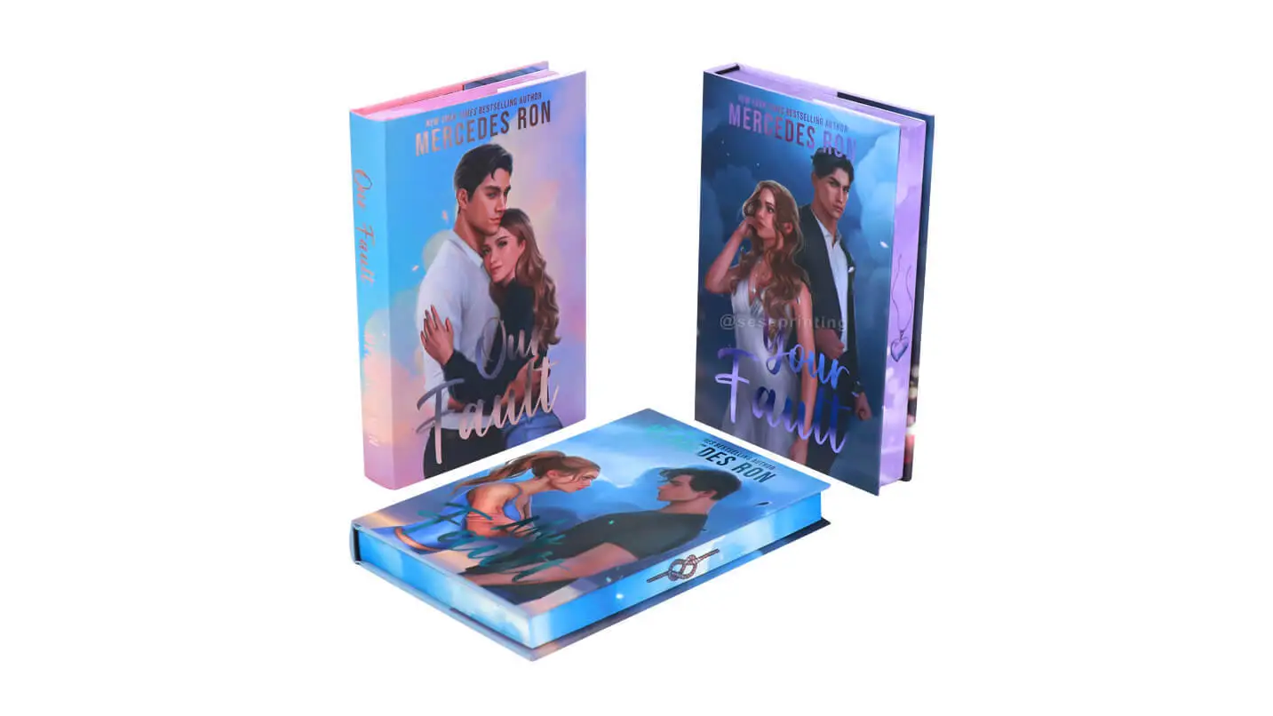 Print Special Edition Hardcovers for Three of My Novels with Sprayed Edges 1