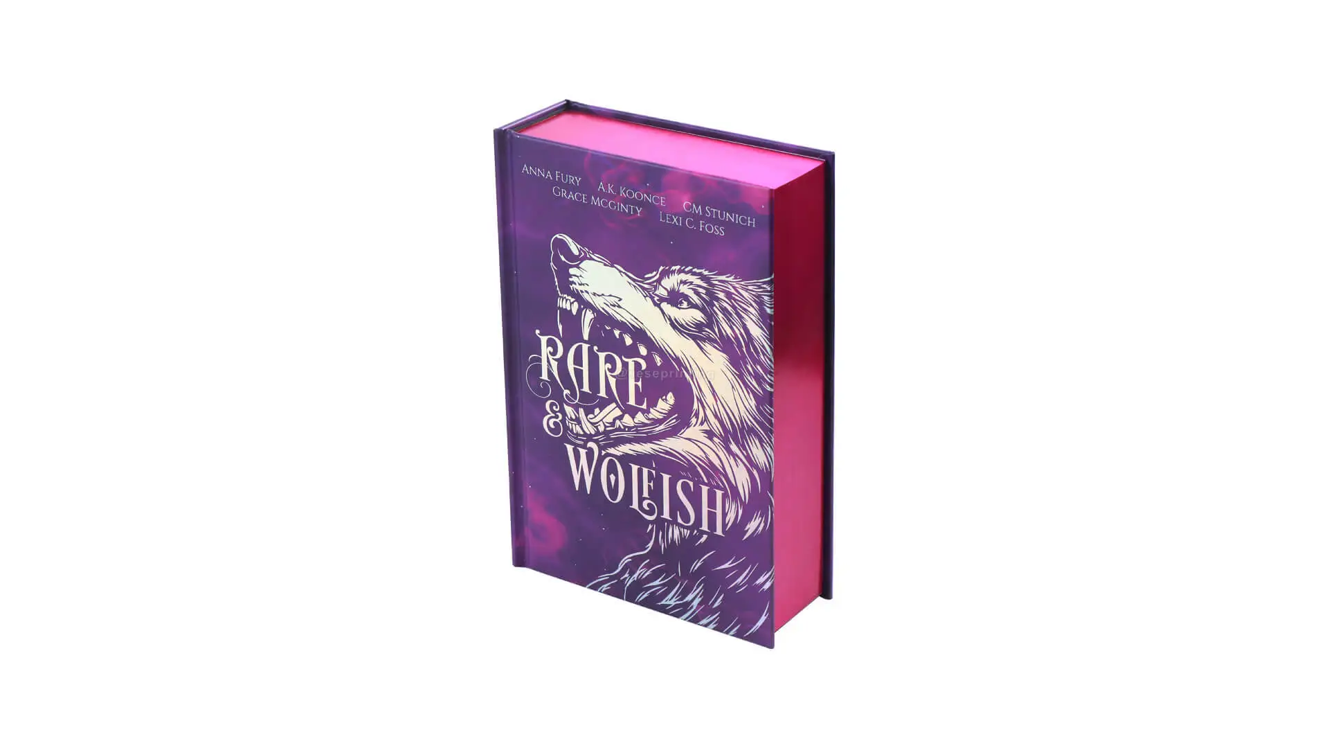 Special Edition Fantasy Book with Holographic Foil on Cover and Sprayed Edges 1