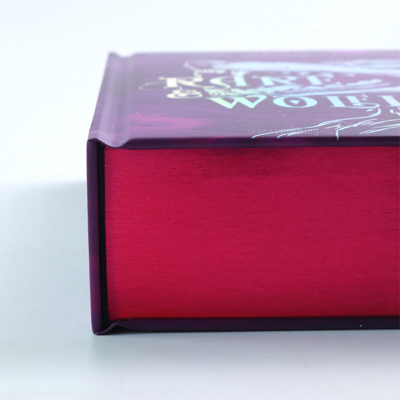 Special Edition Fantasy Book with Holographic Foil on Cover and Sprayed Edges 11