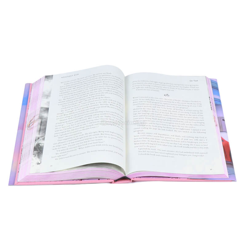 Print Hardcover Books with Foil Lettering on the Cover and Sprayed Edges 8