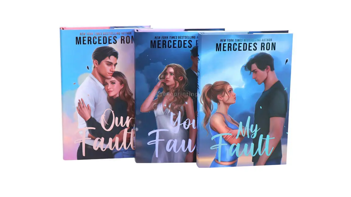 Special Edition Omnibus Hardcover Book with Sprayed Edges and Foil Endpapers 1