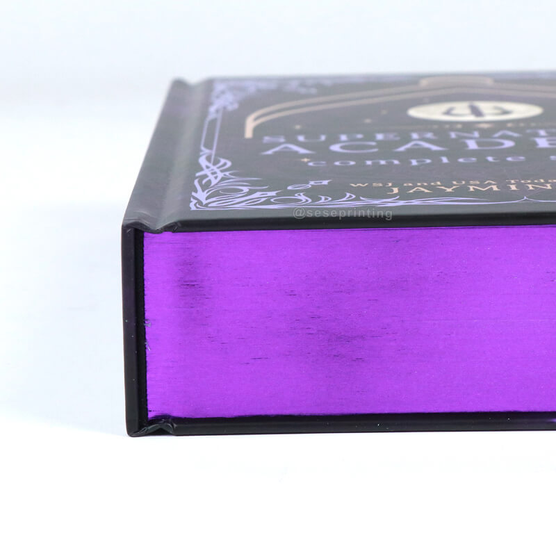 Two Book Series Deluxe Version Hardcover Book Printed with Sprayed Edges 11