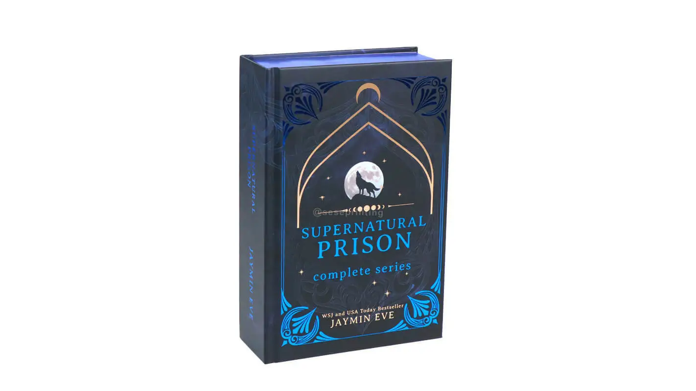 Special Fantasy Book with Sprayed Edges, Foil Stamping on the Spine and Cover 1