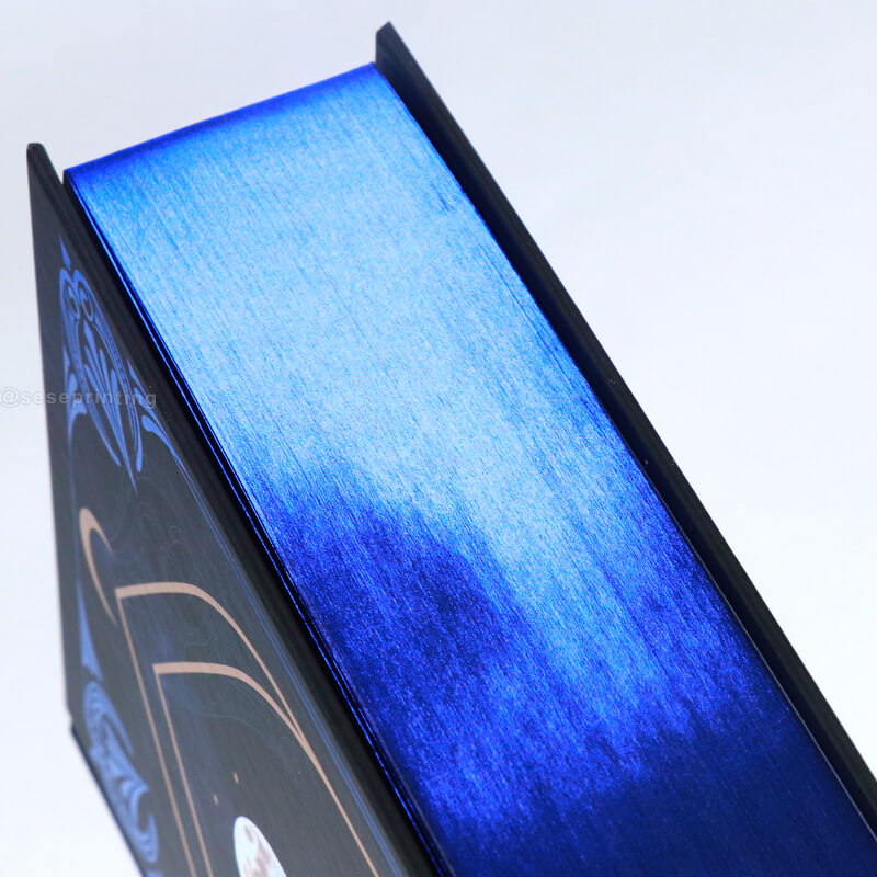 Special Fantasy Book with Sprayed Edges, Foil Stamping on the Spine and Cover 9