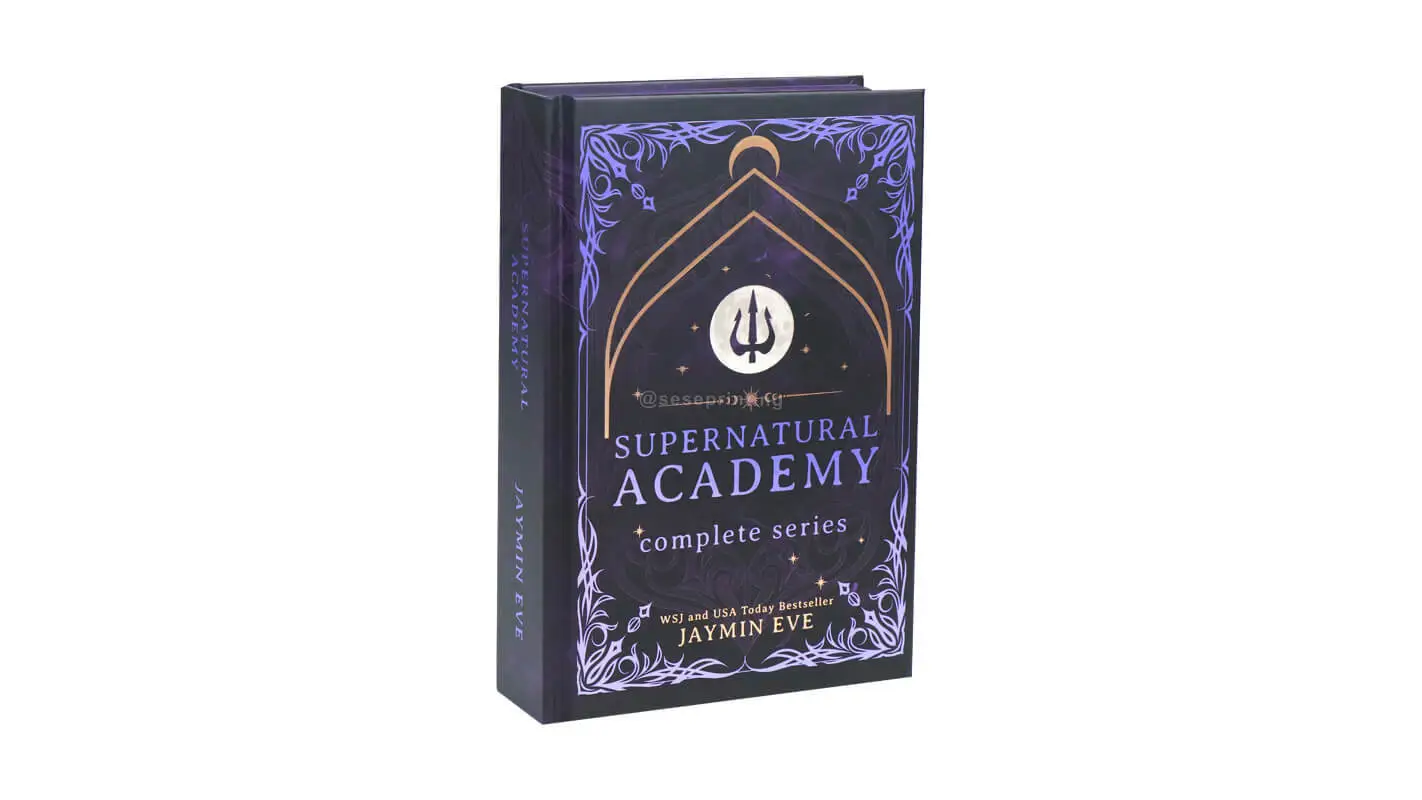 Special Edition Hardcover Novels Printed Sprayed Edges on the Books and Foil on Cover 1