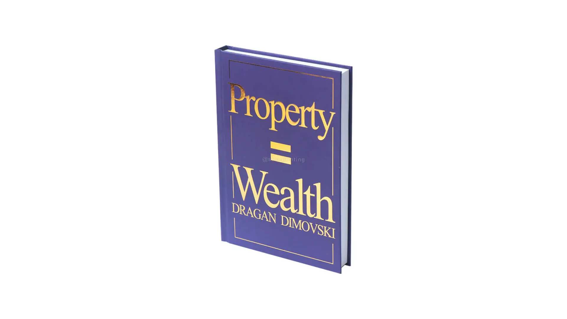 6x9 Inch Hardcover Fiction Book with Gold Foil Stamped Printed Casewrap 1