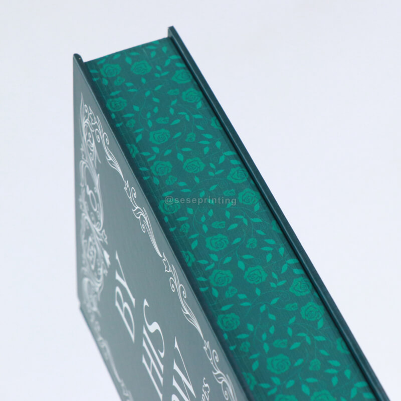 Colored Paper Special Edition Hardcover Book with Pattern Sprayed Edges 10