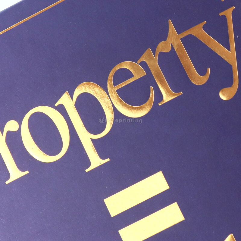 6x9 Inch Hardcover Fiction Book with Gold Foil Stamped Printed Casewrap 8