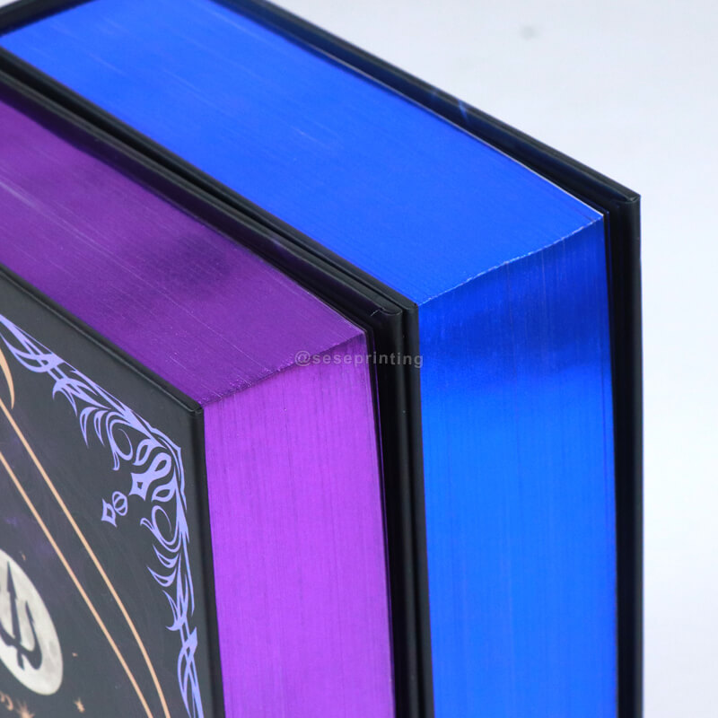 Two Book Series Deluxe Version Hardcover Book Printed with Sprayed Edges 10