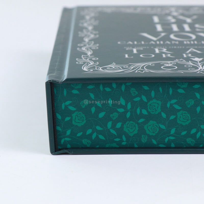 Print a Hardcover, Silver Foil Font on Cover and Sprayed Edges Book 11