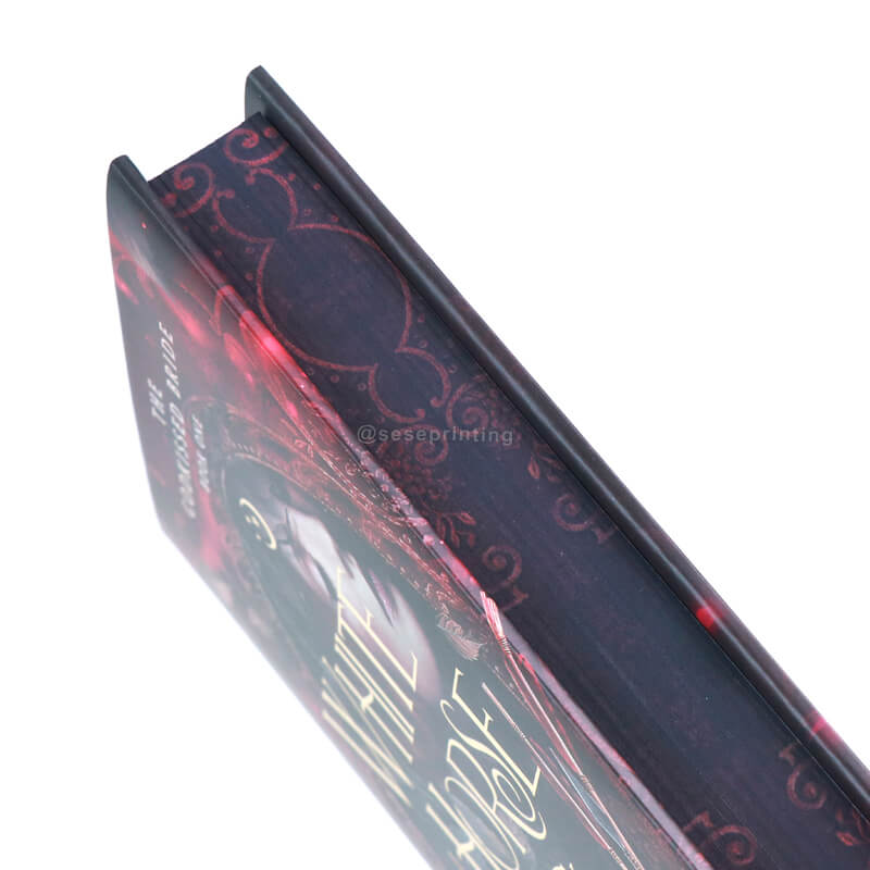 Create Special Edition Hardcovers with Dust Jackets, Sprayed Edges, Color Printed End Sheets 11