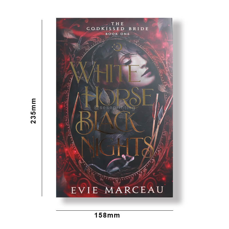 Create Special Edition Hardcovers with Dust Jackets, Sprayed Edges, Color Printed End Sheets 6