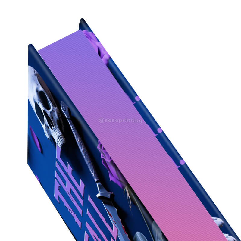 Special Edition Hardcover Books with Custom Sprayed Edges and Foil Stamping 9