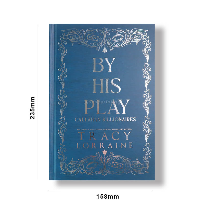 Print Run of 3 Separate Special Edition Books with Custom Sprayed Edges, End Pages, Foil, And Color Interior 6